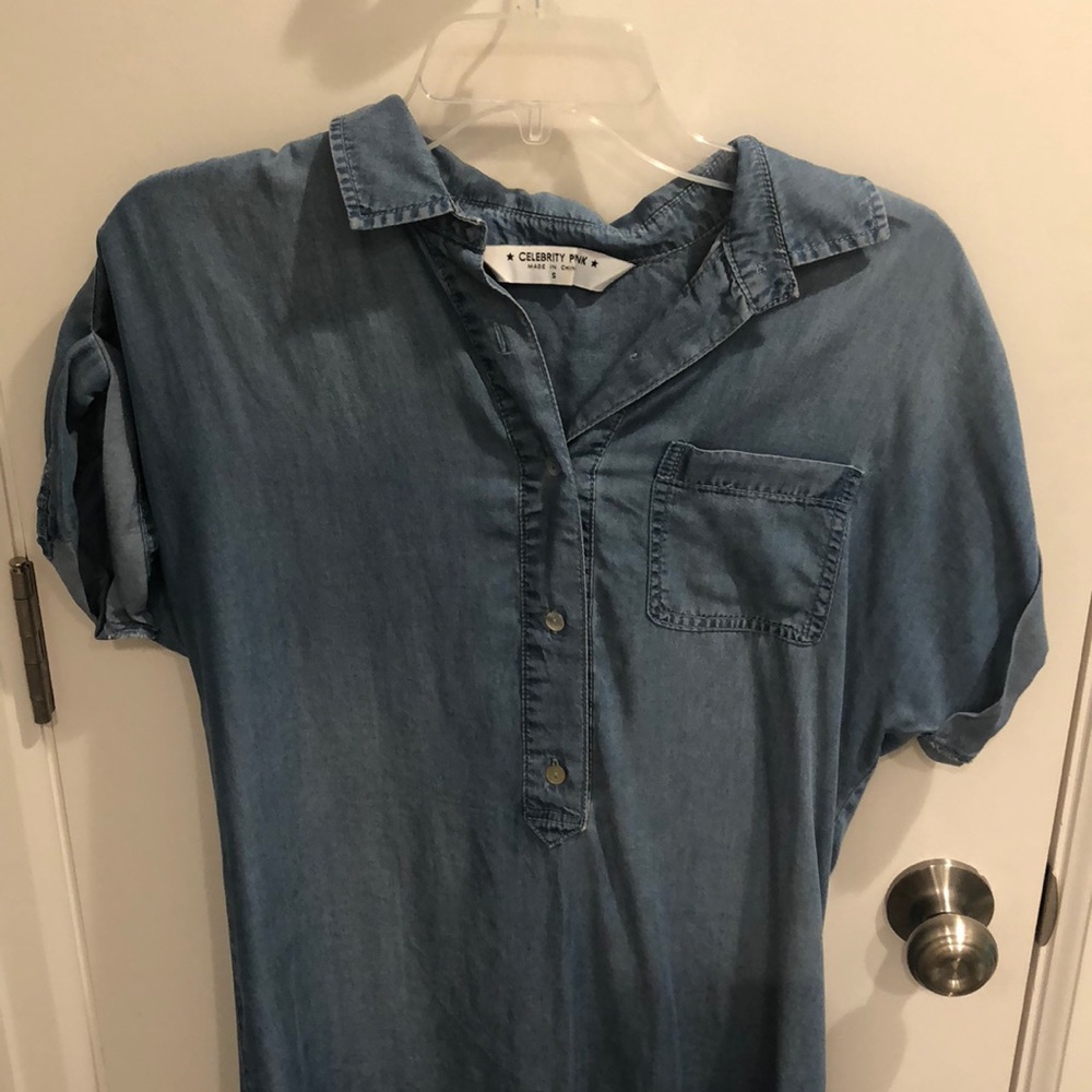 never worn denim dress - Picture 2 of 3